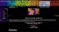 Desktop Screenshot of orchidsandmore.org